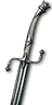 Elven steel sword