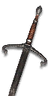 Toussaint Ducal Guardsman's steel sword