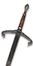 Toussaint Ducal Guardsman's steel sword