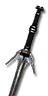 Grandmaster legendary Feline silver sword