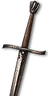 Rusty Nilfgaardian sword