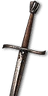 Rusty Nilfgaardian sword