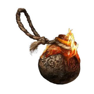 Roped Fire Pot